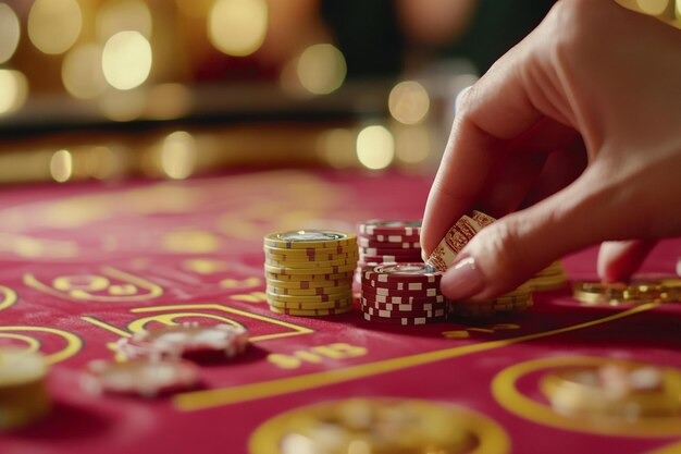 Texas Hold'em poker table interface on ggbet303
